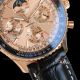 Swiss Replica Breitling Navitimer B19 Chronograph 43 Perpetual Calendar Copper Dial Rose Gold Watch (4)_th.jpg